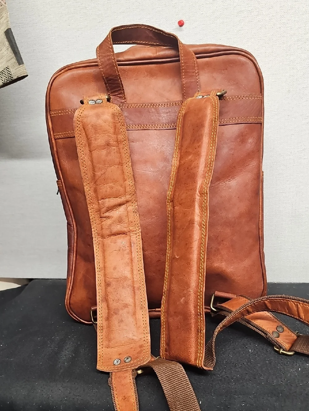 TAPTOP HANDMADE LEATHER BACKPACK BFPM-05-066